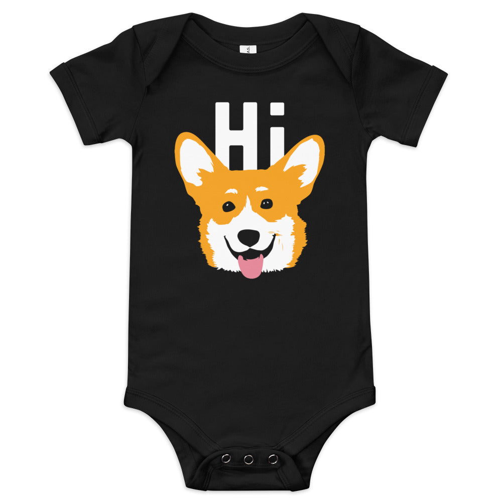 Hi Corgi Kid's Onesie