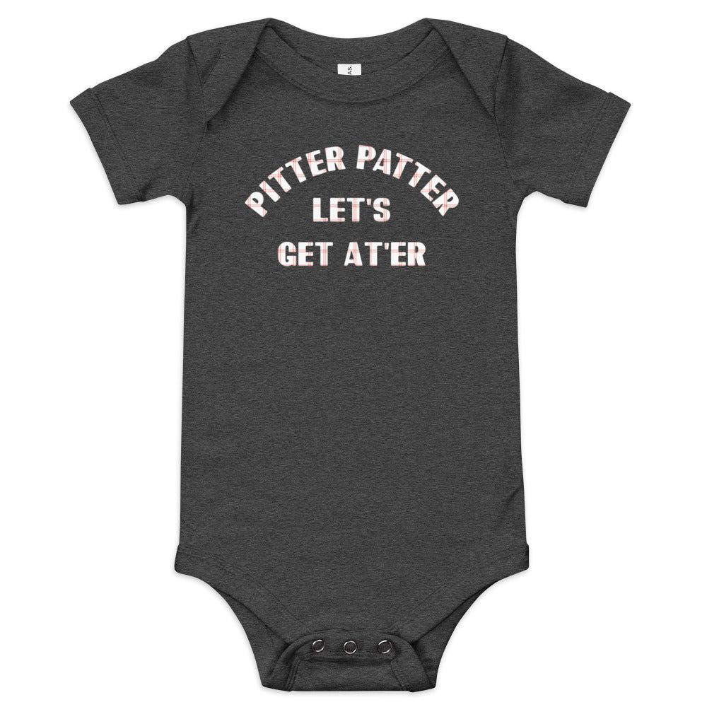 Pitter Patter Let's Get At'er Kid's Onesie