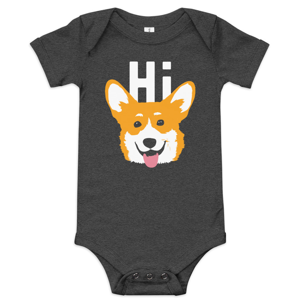 Hi Corgi Kid's Onesie