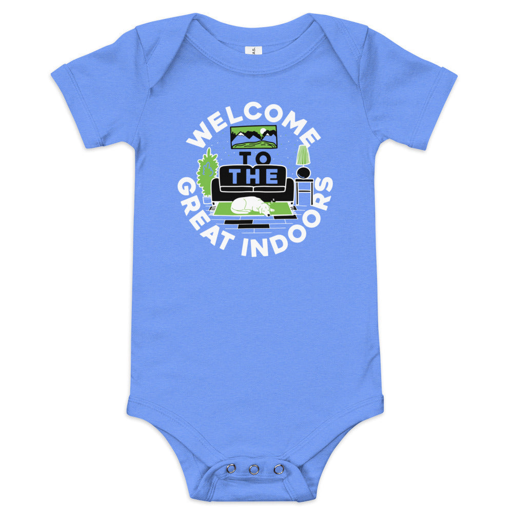 Welcome To The Great Indoors Kid's Onesie