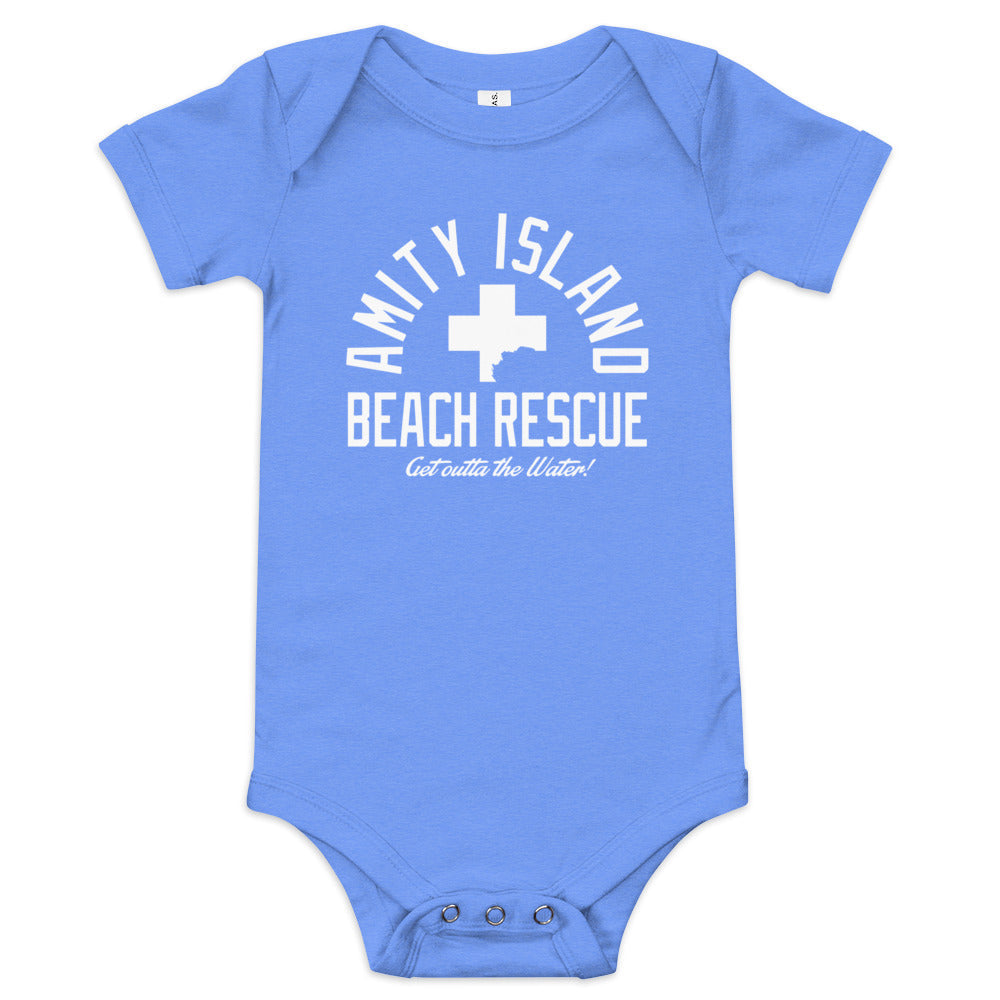 Amity Island Beach Rescue Kid's Onesie