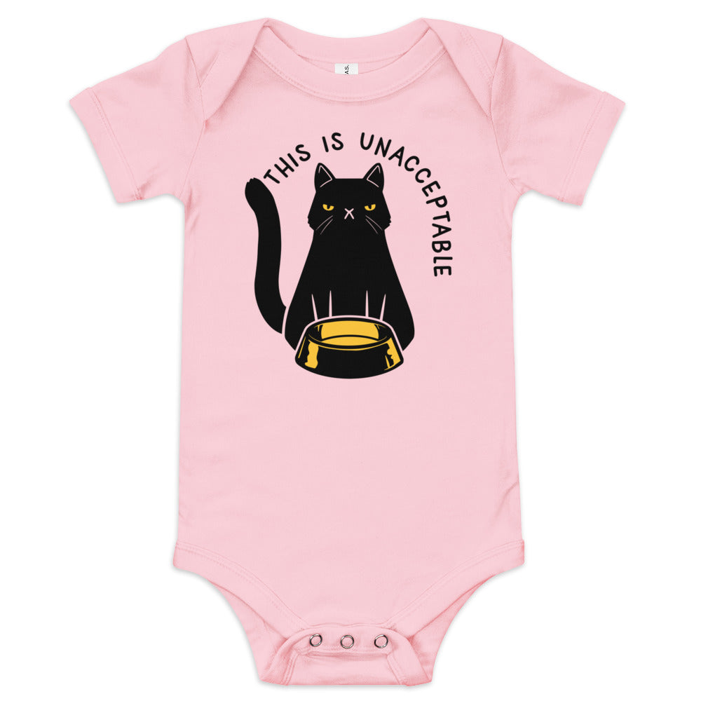 This Is Unacceptable Kid's Onesie