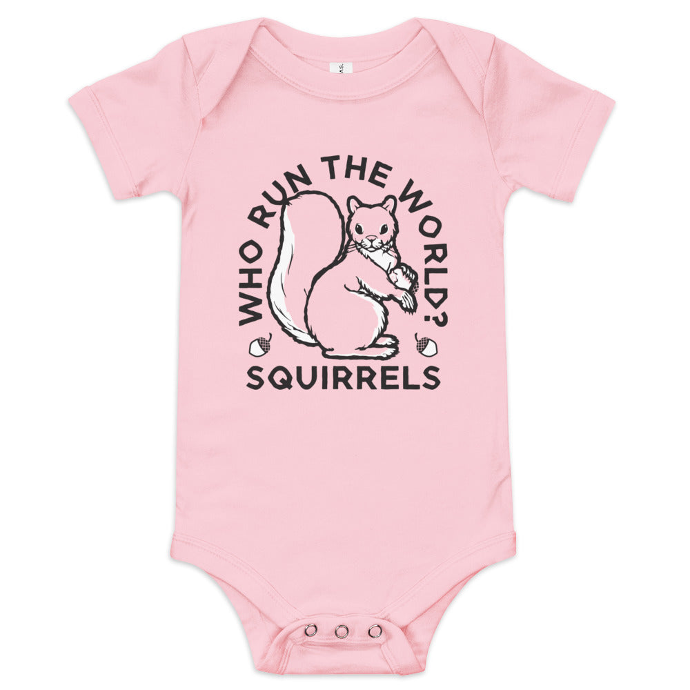 Who Run The World? Squirrels Kid's Onesie