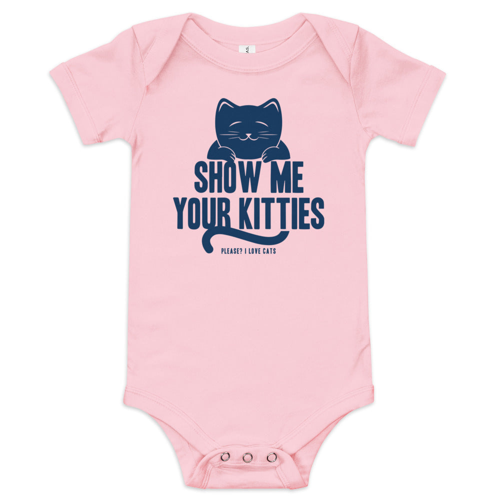 Show Me Your Kitties Kid's Onesie