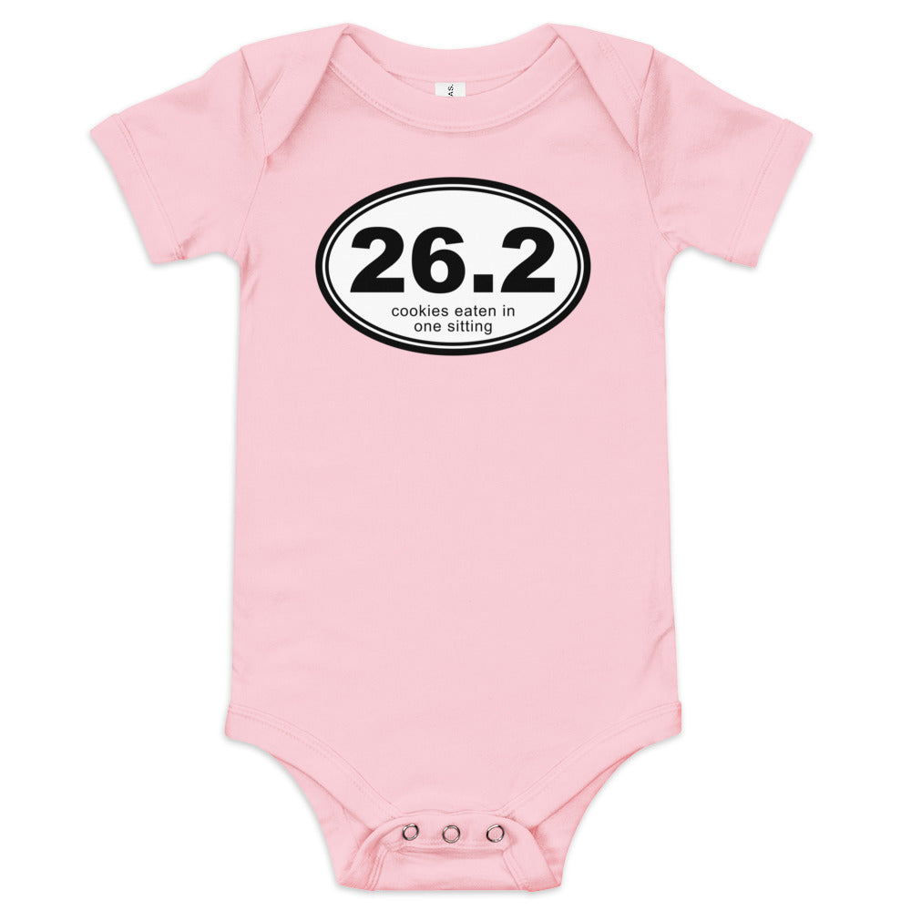 26.2 Cookies Eaten In One Sitting Kid's Onesie
