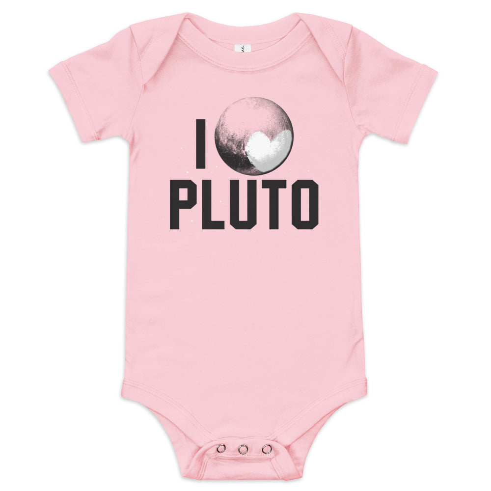 I Heart Pluto Kid's Onesie