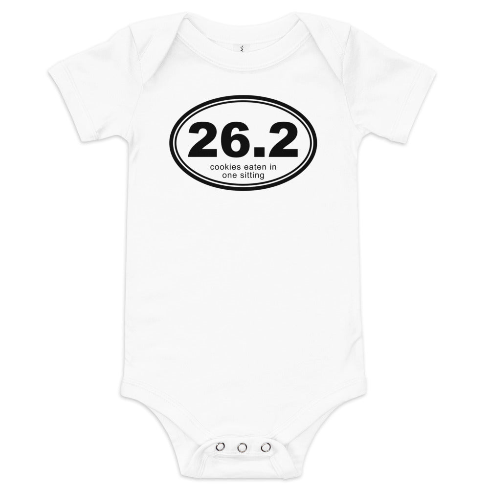 26.2 Cookies Eaten In One Sitting Kid's Onesie