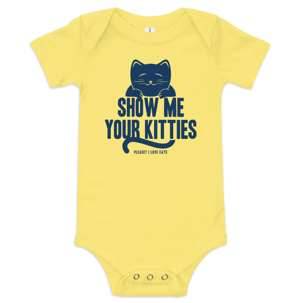 Show Me Your Kitties Kid's Onesie