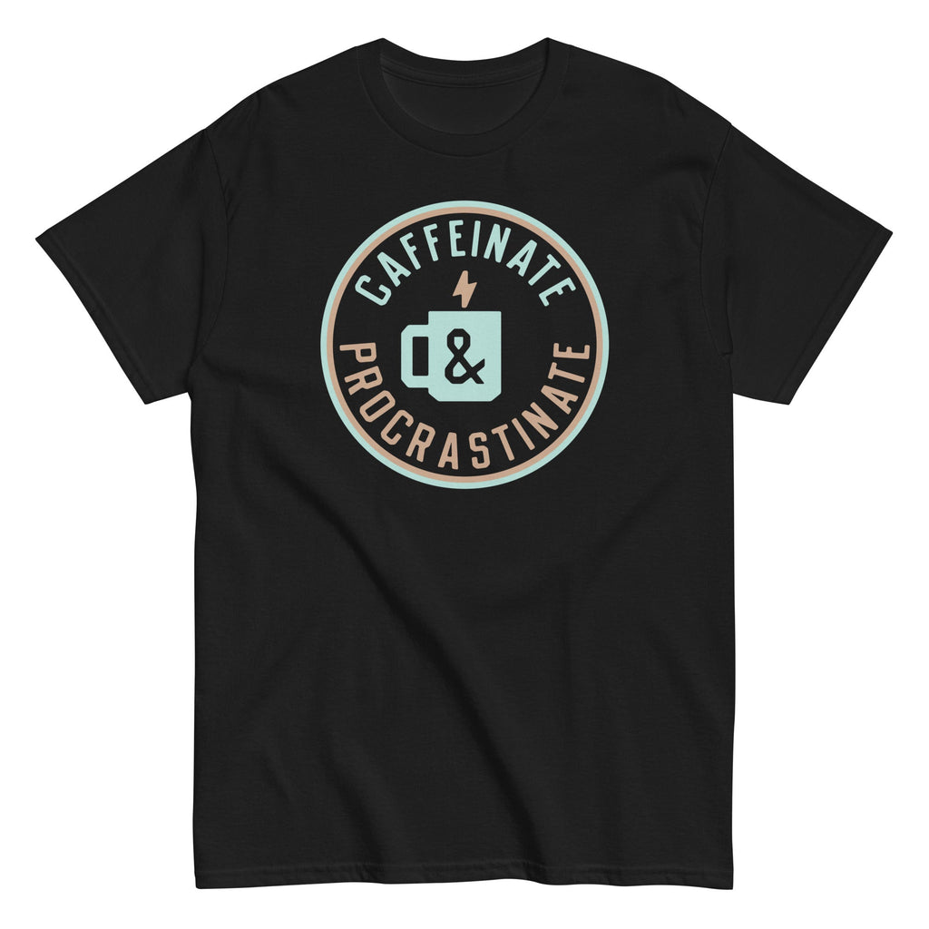 Caffeinate And Procrastinate Men's Classic Tee product image 3