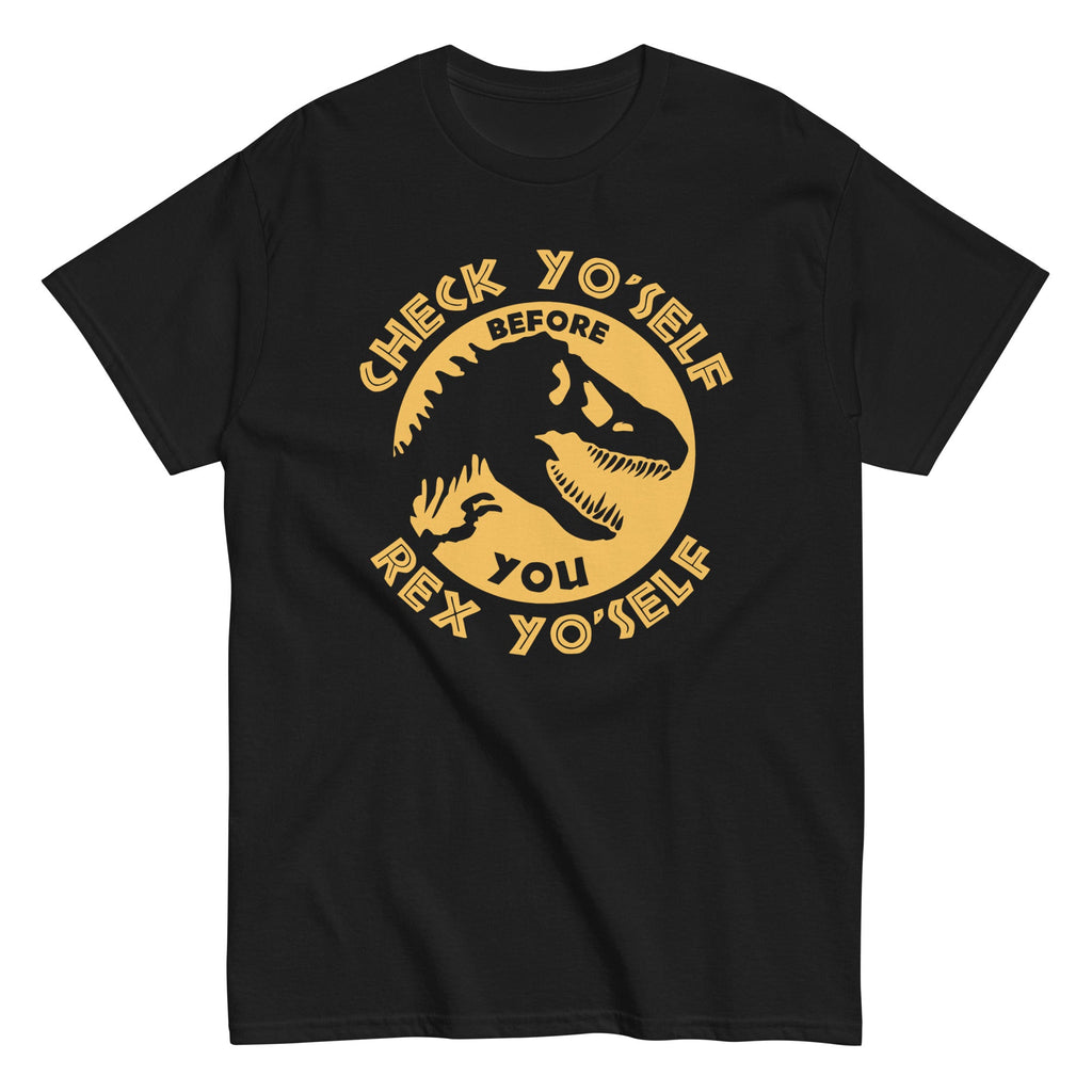 Check Yo'Self Before You Rex Men's Classic Tee product image 2