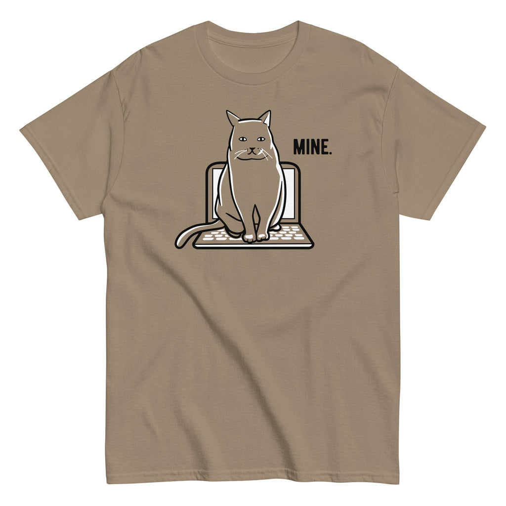 Mine Computer Cat Men's Classic Tee product image 2