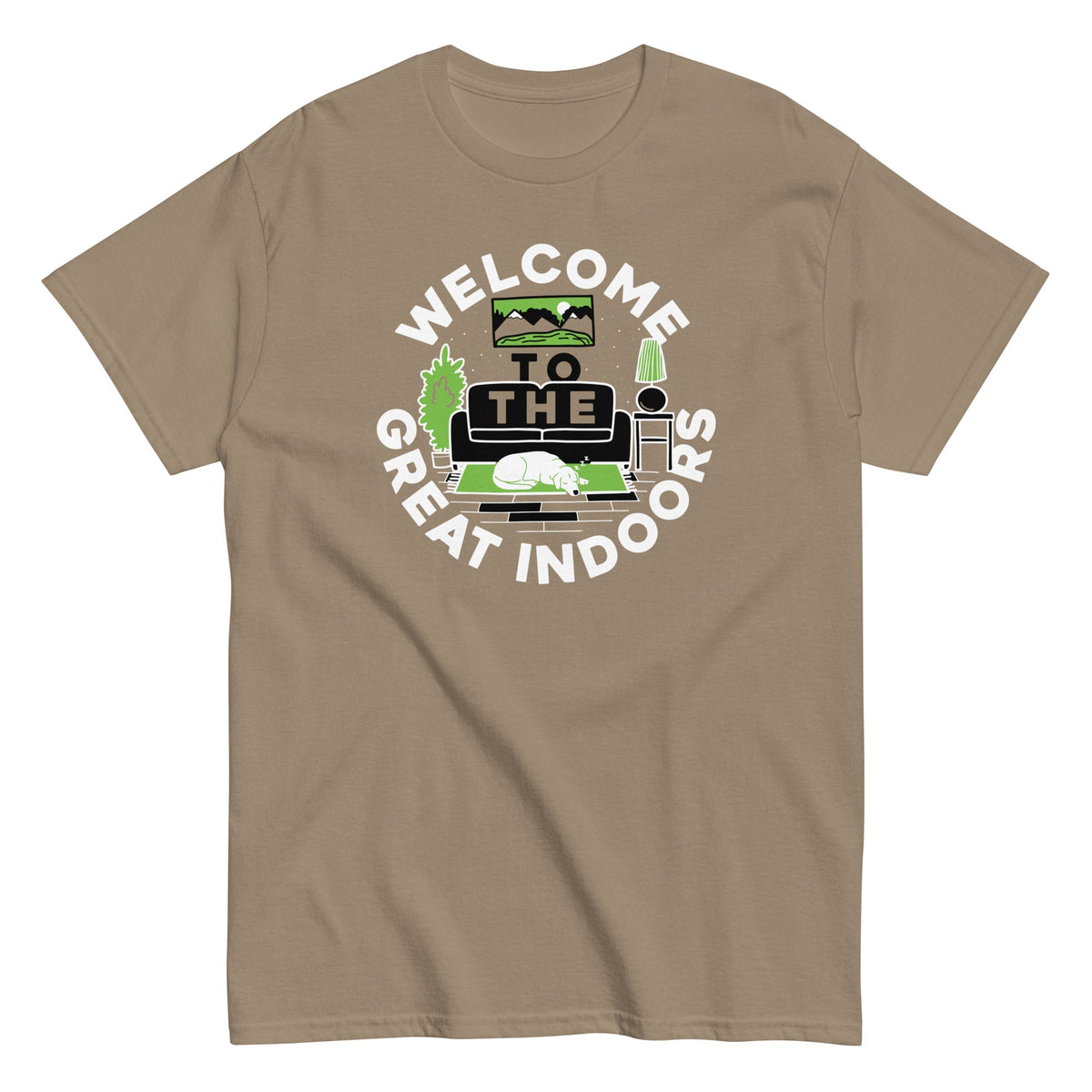 Welcome To The Great Indoors Men's Classic Tee product image 4
