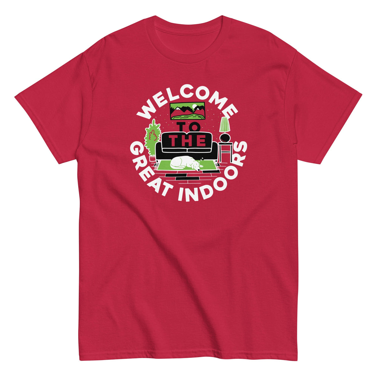 Welcome To The Great Indoors Men's Classic Tee product image 2