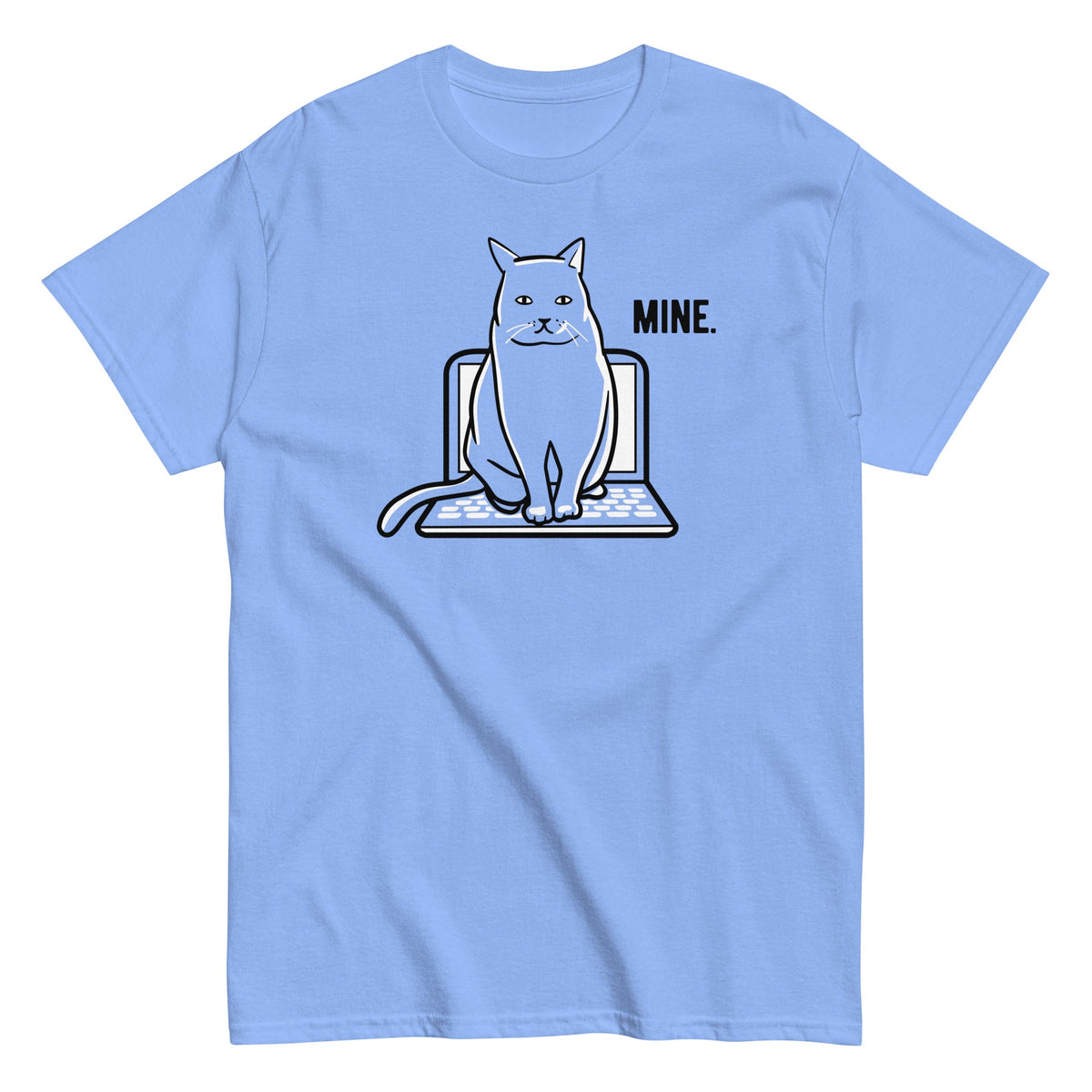 Mine Computer Cat Men's Classic Tee product image 3
