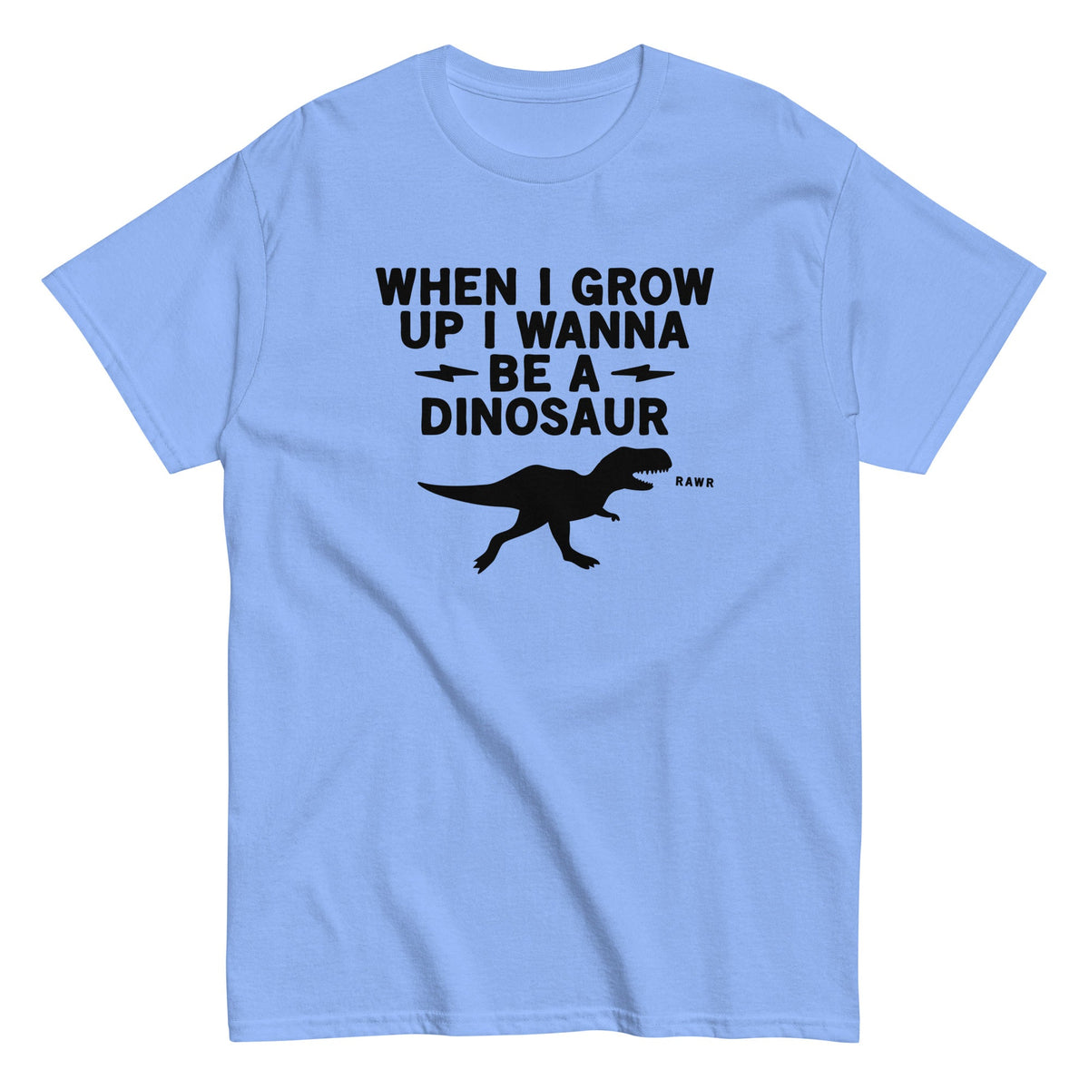 When I Grow Up I Wanna Be A Dinosaur Men's Classic Tee product image 3