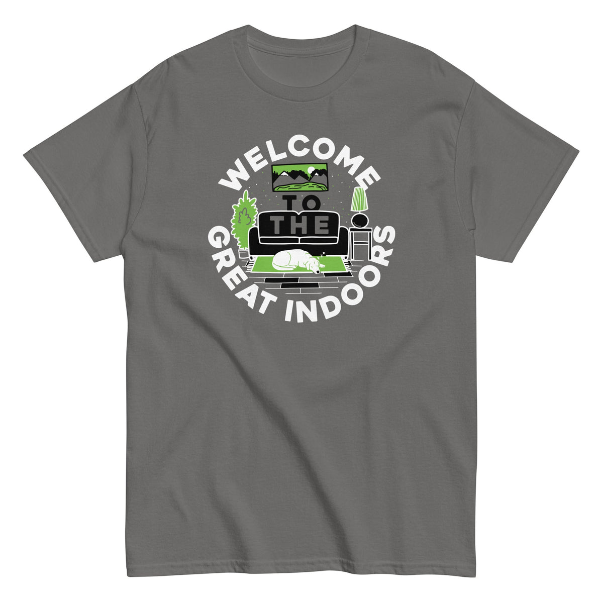 Welcome To The Great Indoors Men's Classic Tee product image 3