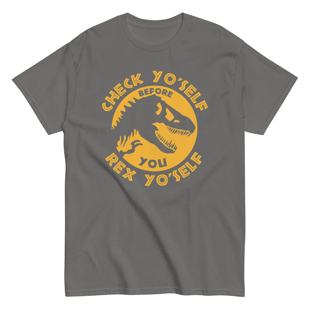 Check Yo'Self Before You Rex Men's Classic Tee product image 5