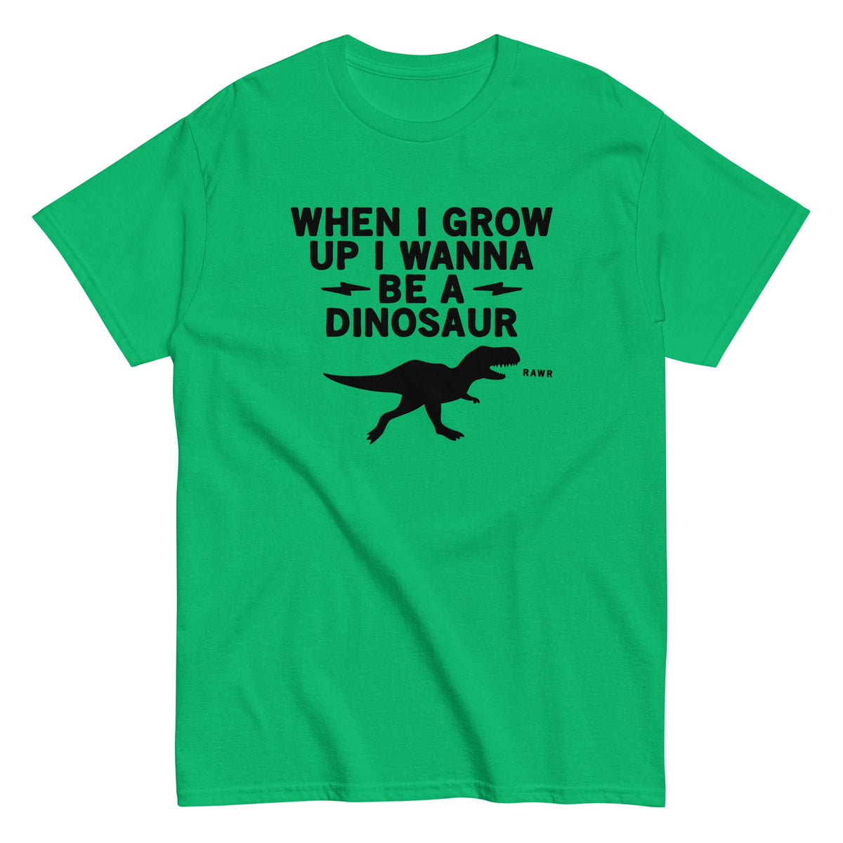 When I Grow Up I Wanna Be A Dinosaur Men's Classic Tee product image 2