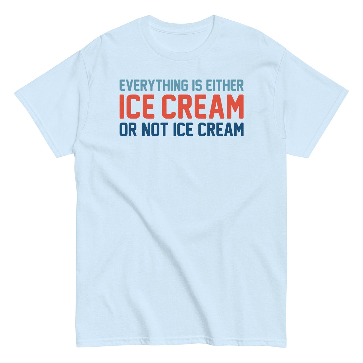 Everything Is Ice Cream Or Not Men's Classic Tee product image 2
