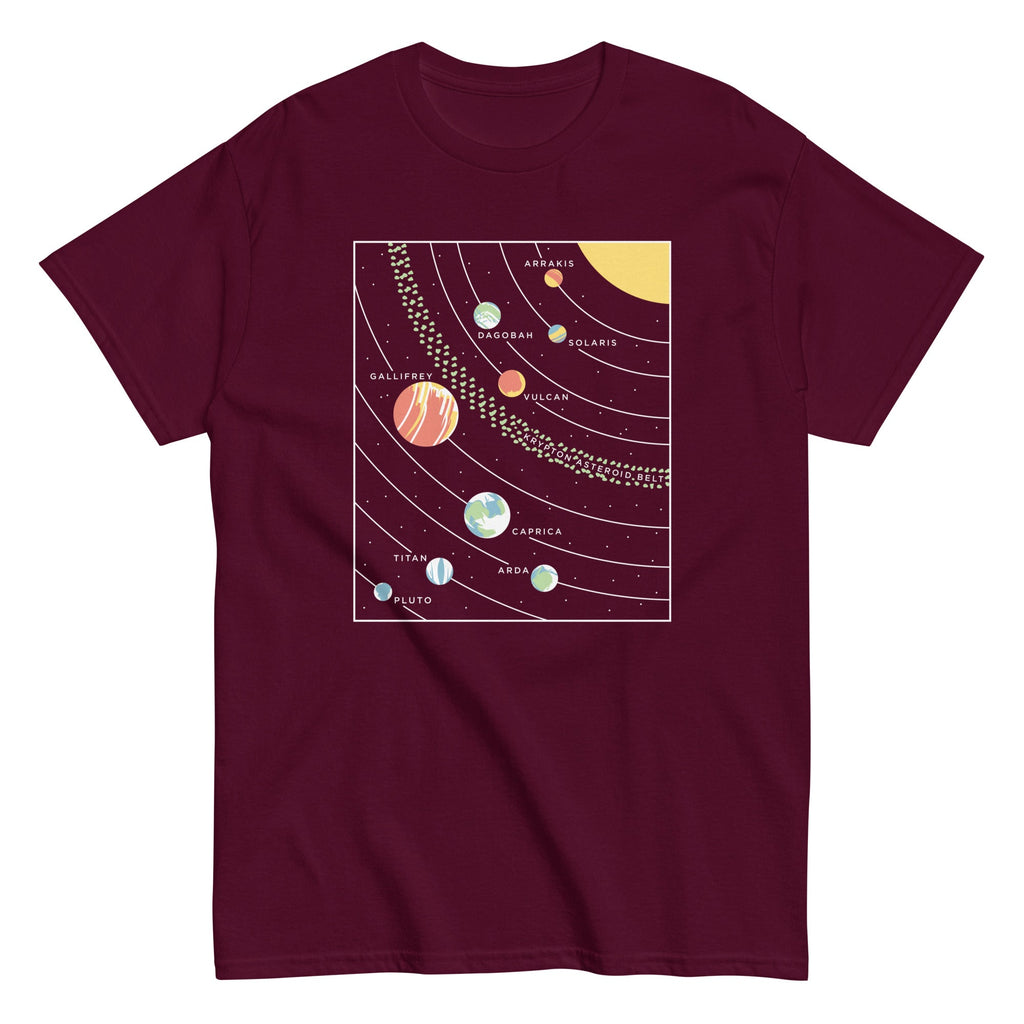 9 Planets Men's Classic Tee product image 2
