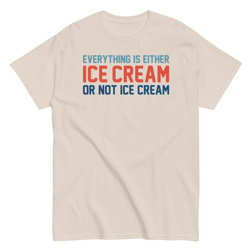 Everything Is Ice Cream Or Not Men's Classic Tee product image 3