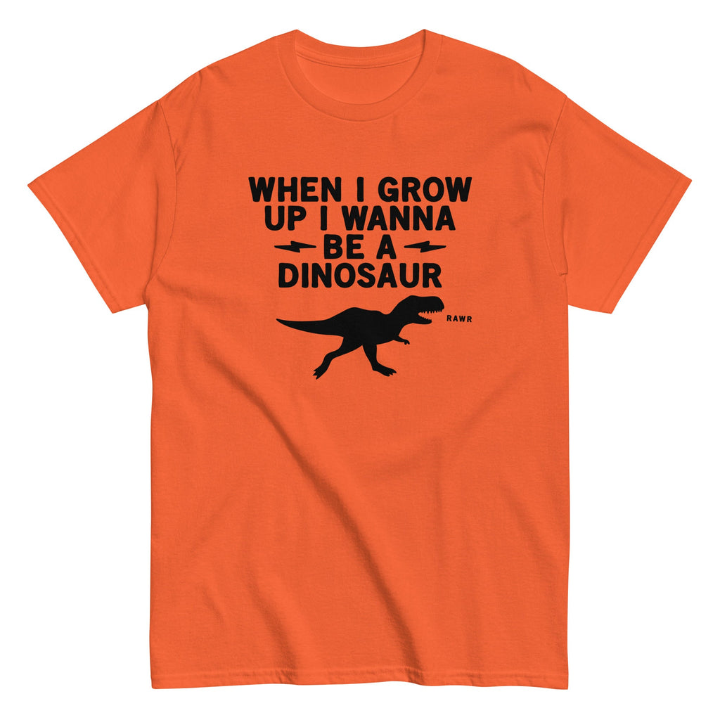 When I Grow Up I Wanna Be A Dinosaur Men's Classic Tee product image 6