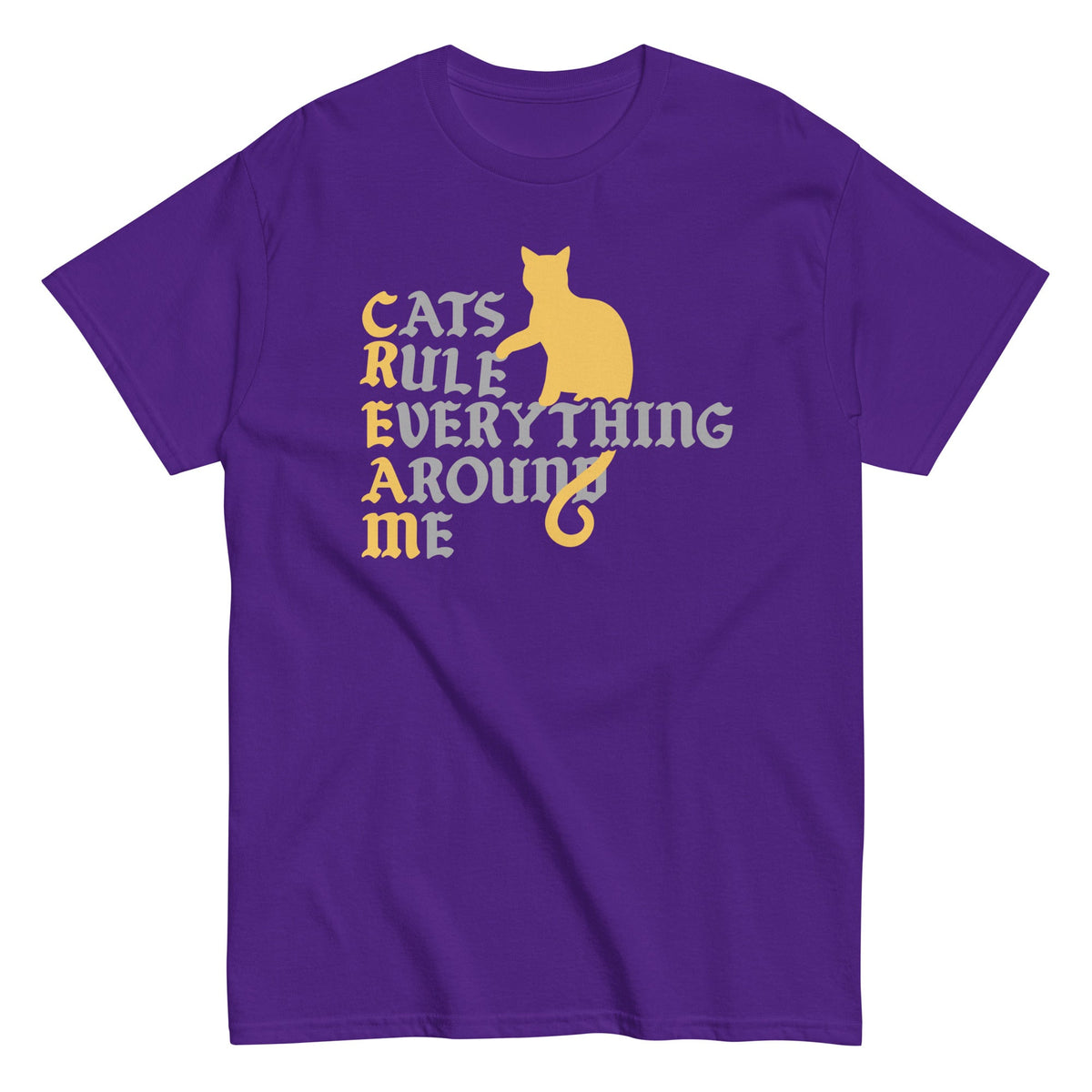 Cats Rule Everything Around Me Men's Classic Tee product image 2