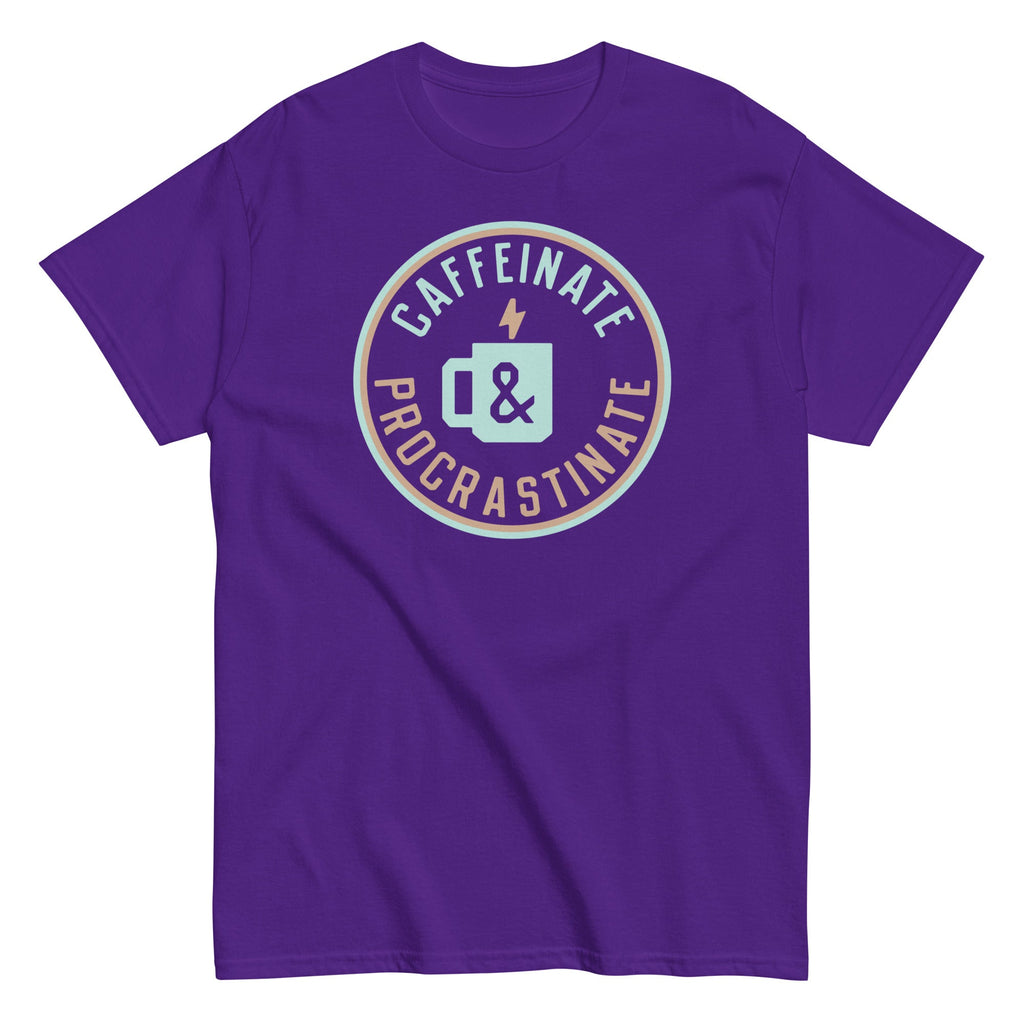 Caffeinate And Procrastinate Men's Classic Tee product image 2