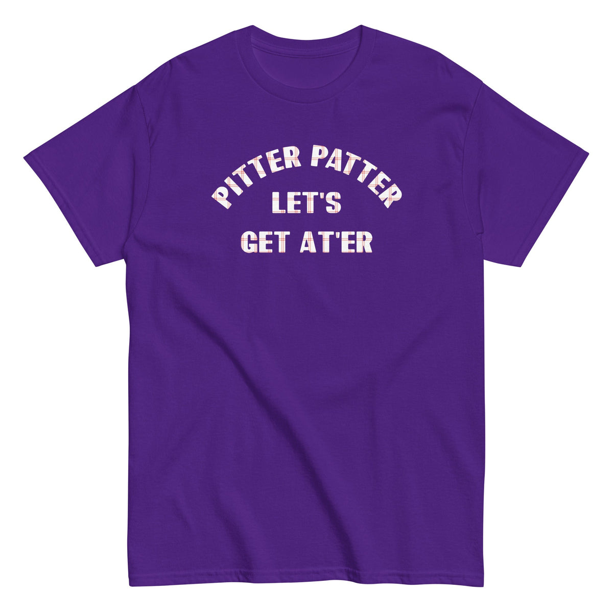 Pitter Patter Let's Get At'er Men's Classic Tee product image 3