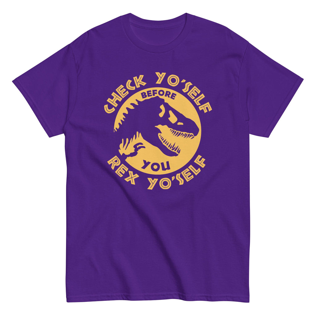 Check Yo'Self Before You Rex Men's Classic Tee product image 3