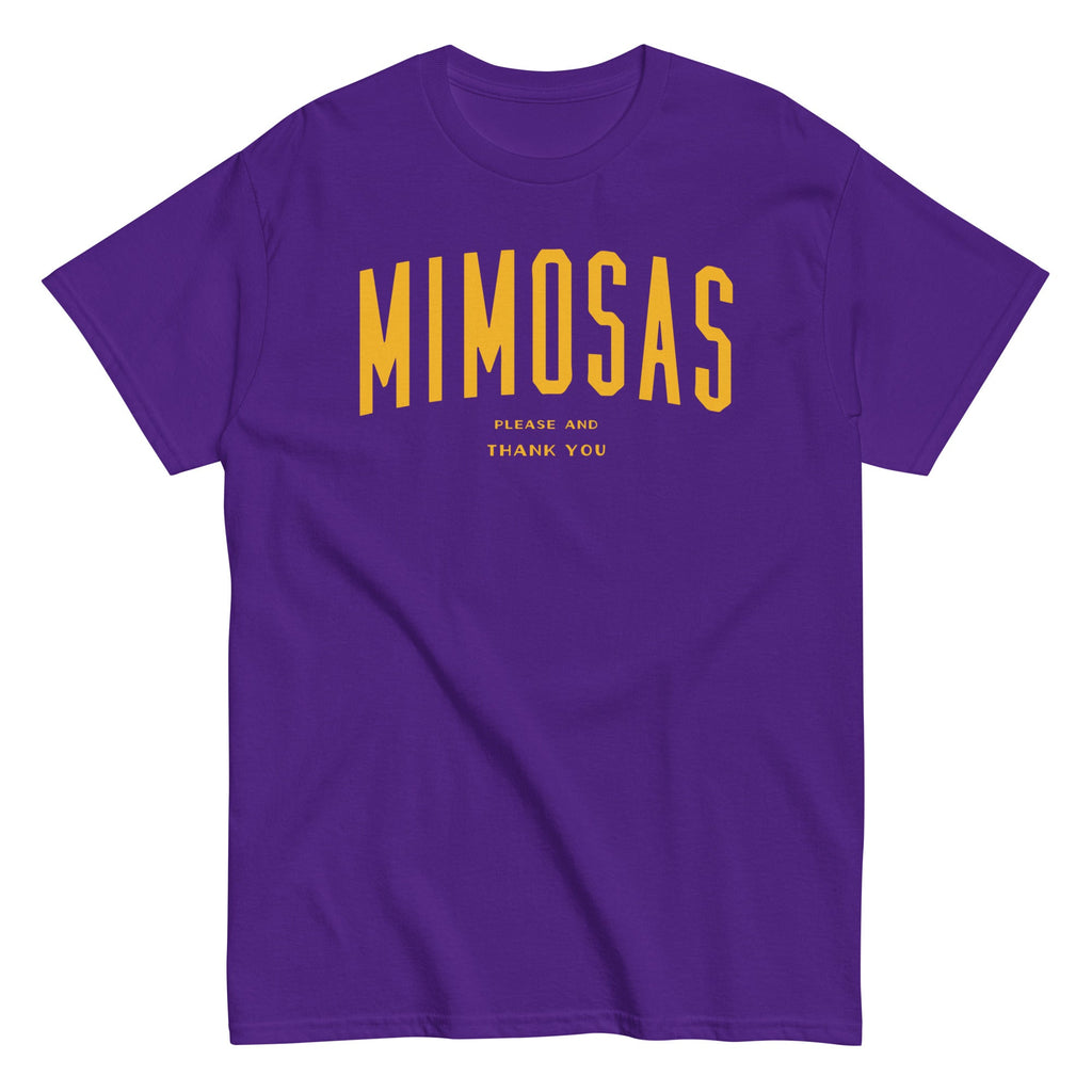 Mimosas Please And Thank You Men's Classic Tee product image 3