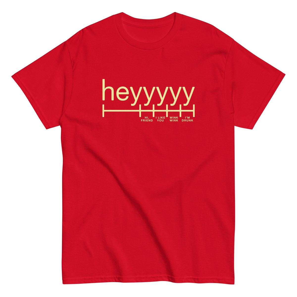 Heyyyyy Men's Classic Tee product image 5