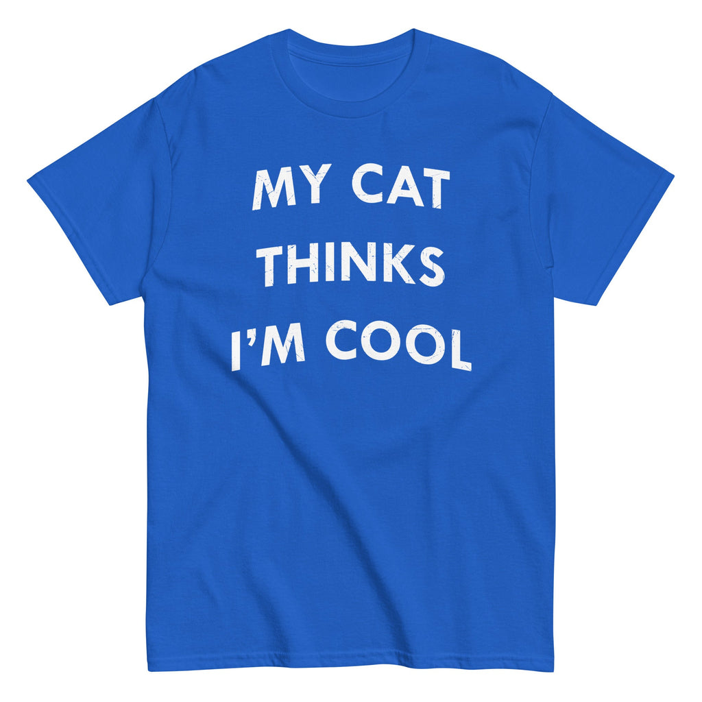 My Cat Thinks I'm Cool Men's Classic Tee product image 3