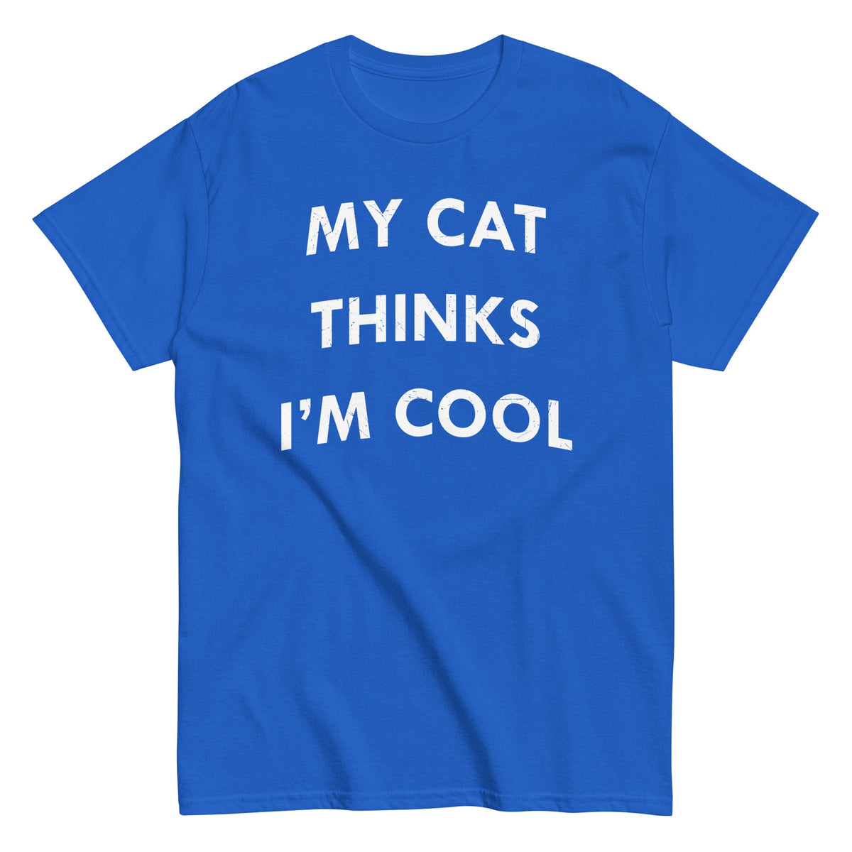 My Cat Thinks I'm Cool Men's Classic Tee product image 3