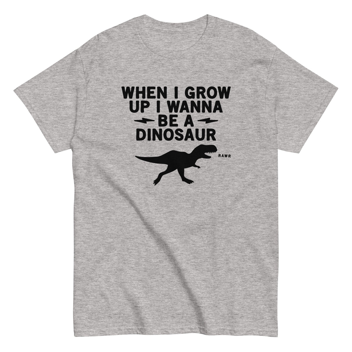 When I Grow Up I Wanna Be A Dinosaur Men's Classic Tee product image 1