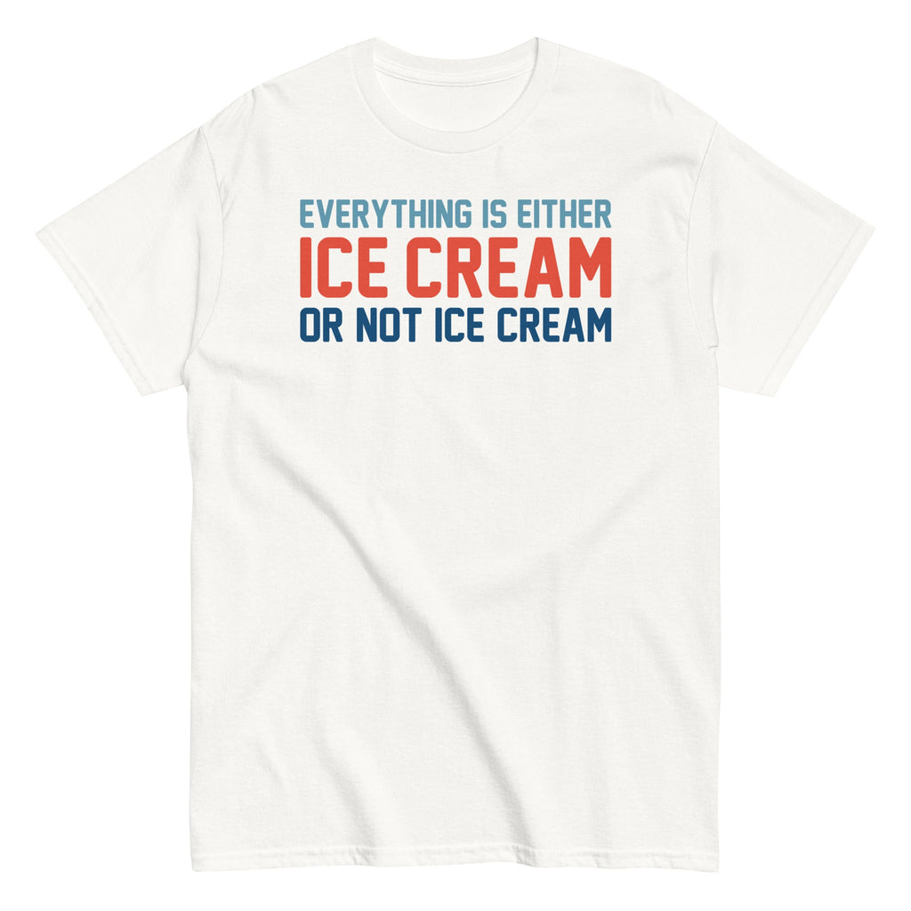 Everything Is Ice Cream Or Not Men's Classic Tee product image 4