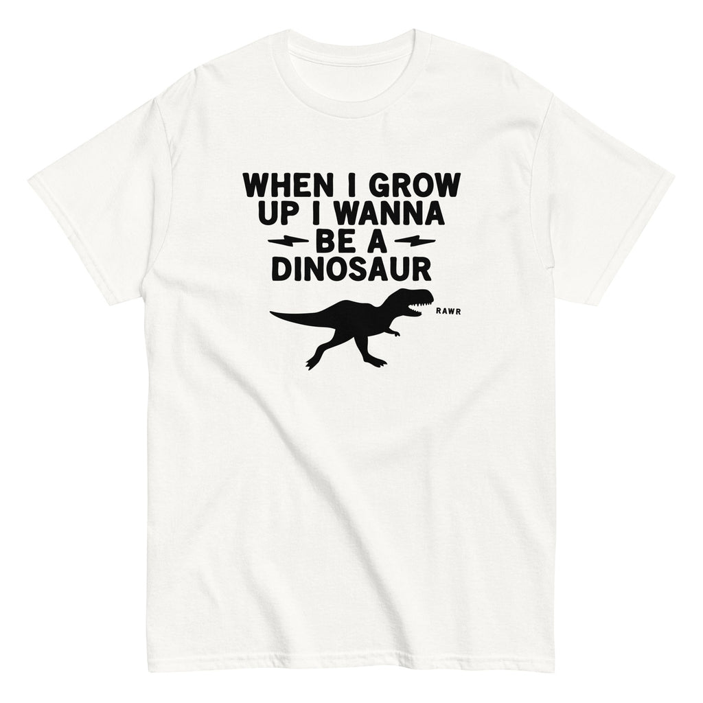 When I Grow Up I Wanna Be A Dinosaur Men's Classic Tee product image 7