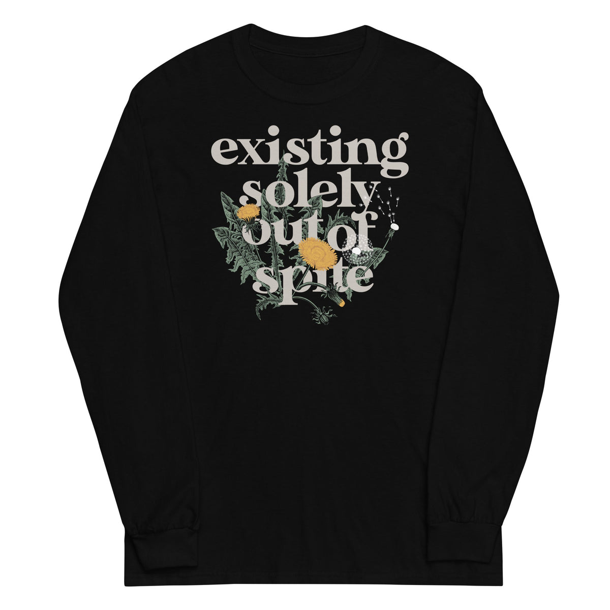Existing Solely Out Of Spite Unisex Long Sleeve Tee product image 1