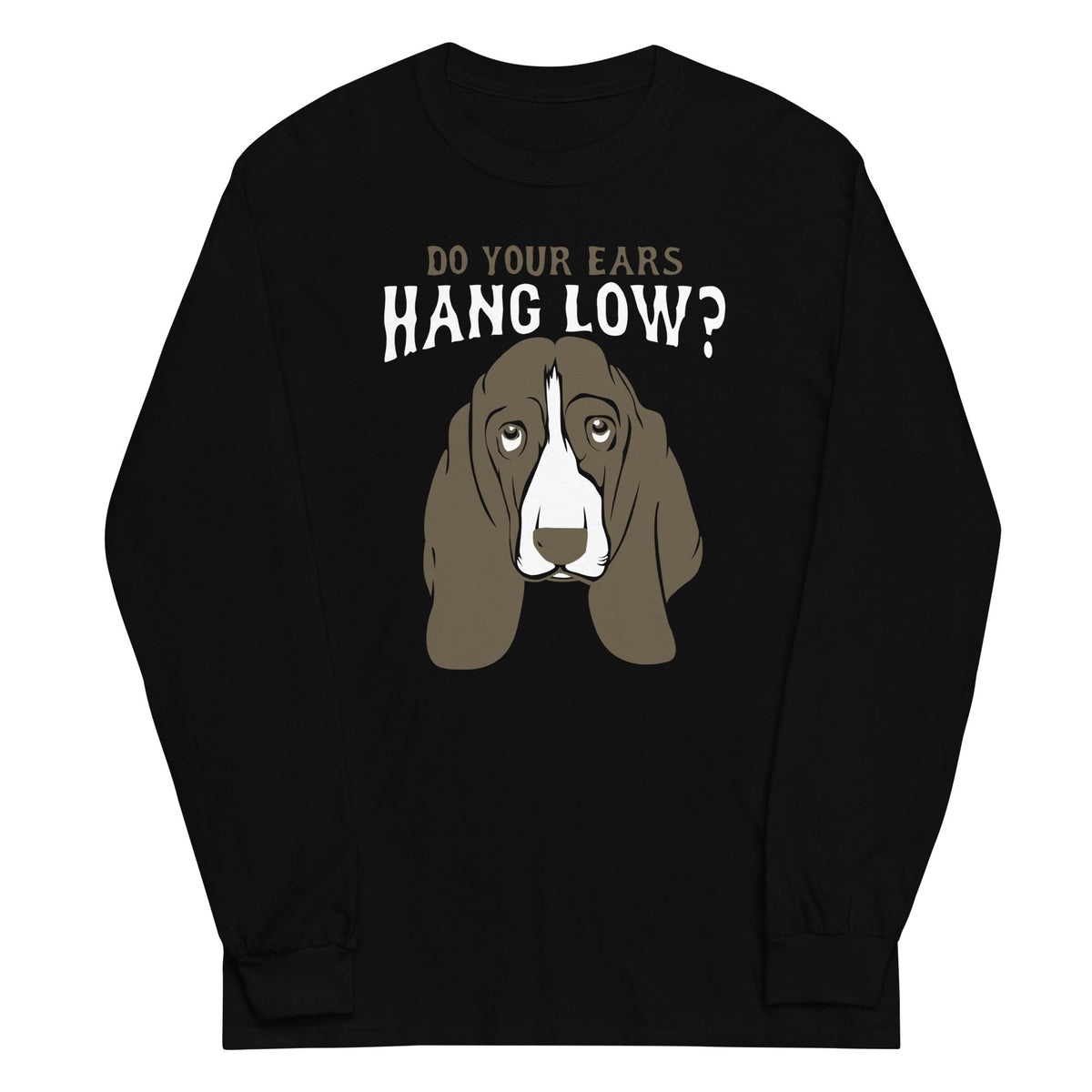 Do Your Ears Hang Low? Unisex Long Sleeve Tee product image 2