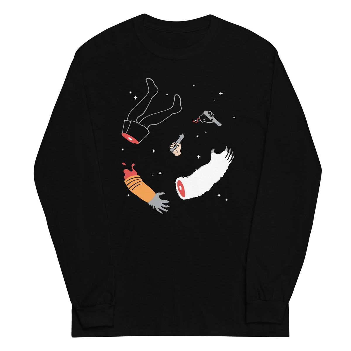 Floating Limbs Unisex Long Sleeve Tee product image 1