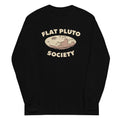 Flat Pluto Society Unisex Long Sleeve Tee product image 1