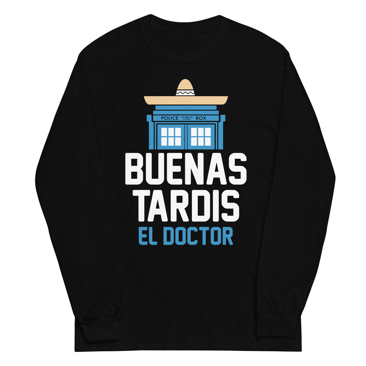 Buenas Tardis Unisex Long Sleeve Tee product image 2
