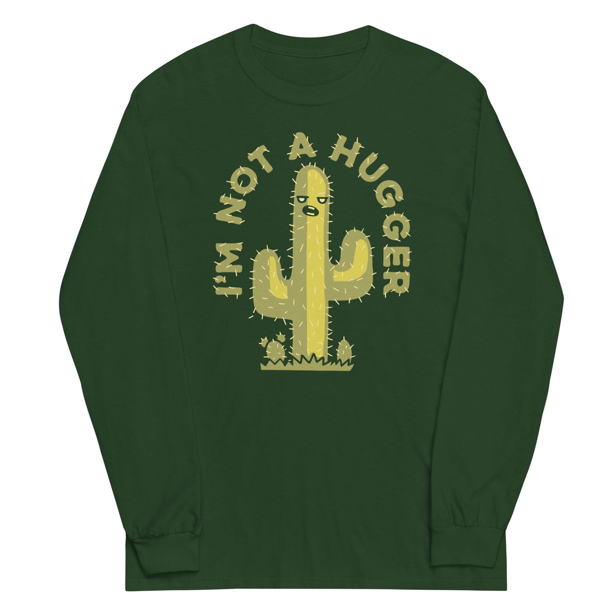 I'm Not A Hugger Unisex Long Sleeve Tee product image 3