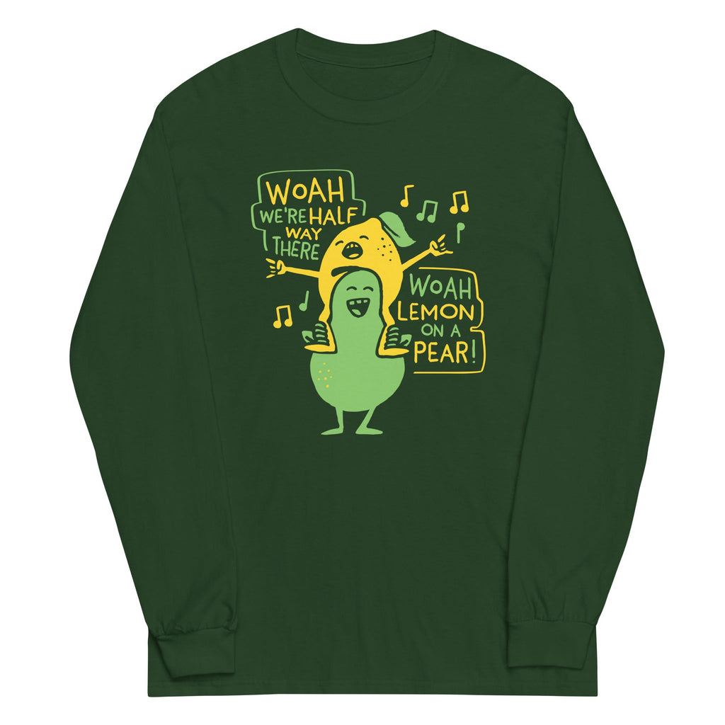 Lemon On A Pear Unisex Long Sleeve Tee product image 4