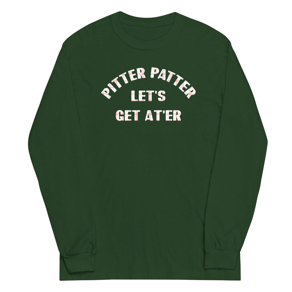 Pitter Patter Let's Get At'er Unisex Long Sleeve Tee product image 3