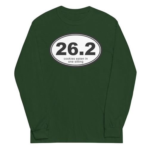 26.2 Cookies Eaten In One Sitting Unisex Long Sleeve Tee product image 1