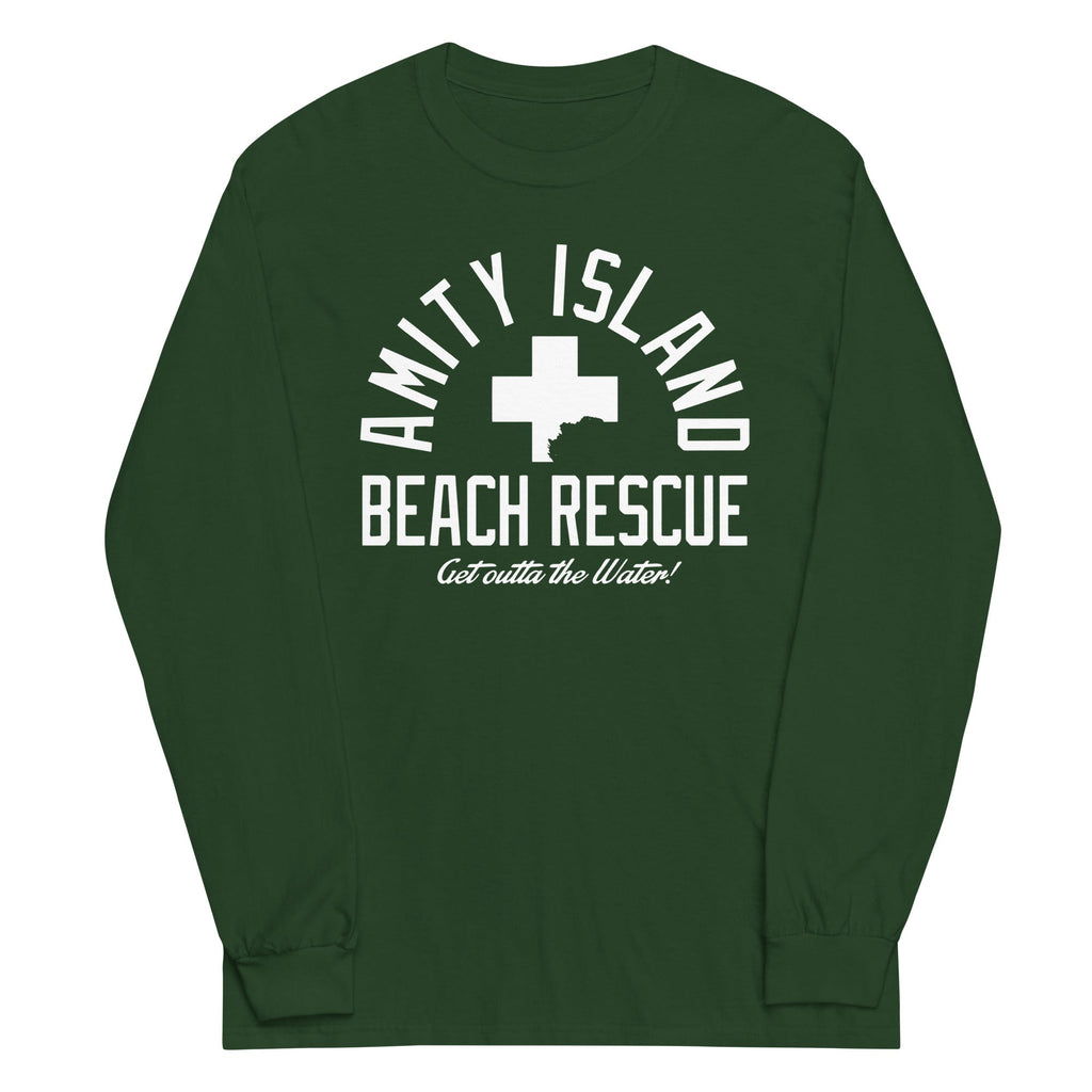 Amity Island Beach Rescue Unisex Long Sleeve Tee product image 3