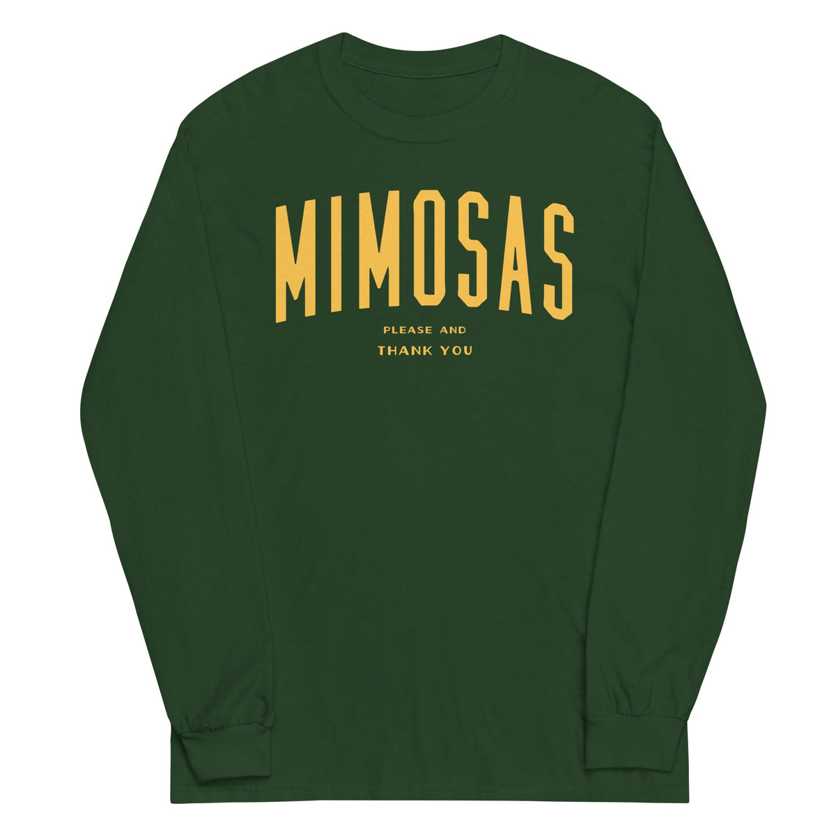 Mimosas Please And Thank You Unisex Long Sleeve Tee product image 4