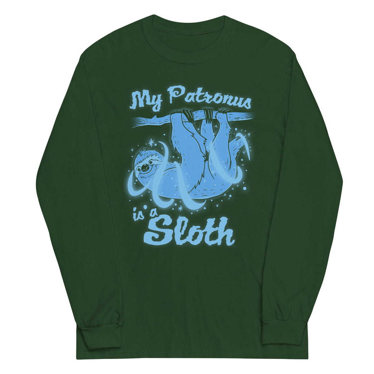My Patronus Is A Sloth Unisex Long Sleeve Tee product image 4