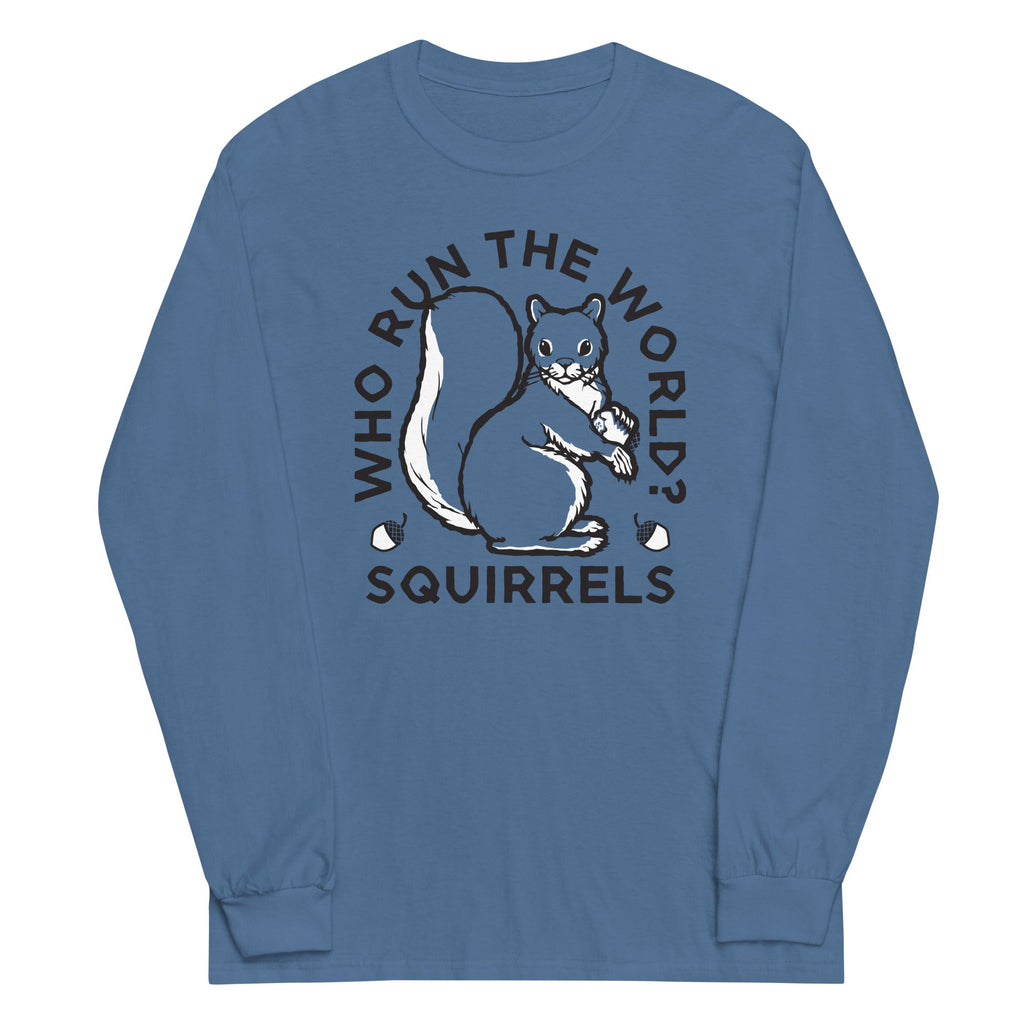 Who Run The World? Squirrels Unisex Long Sleeve Tee product image 2